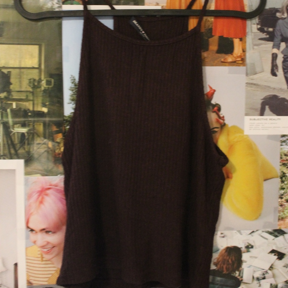 Maroon Brandy Melville Tank Top
